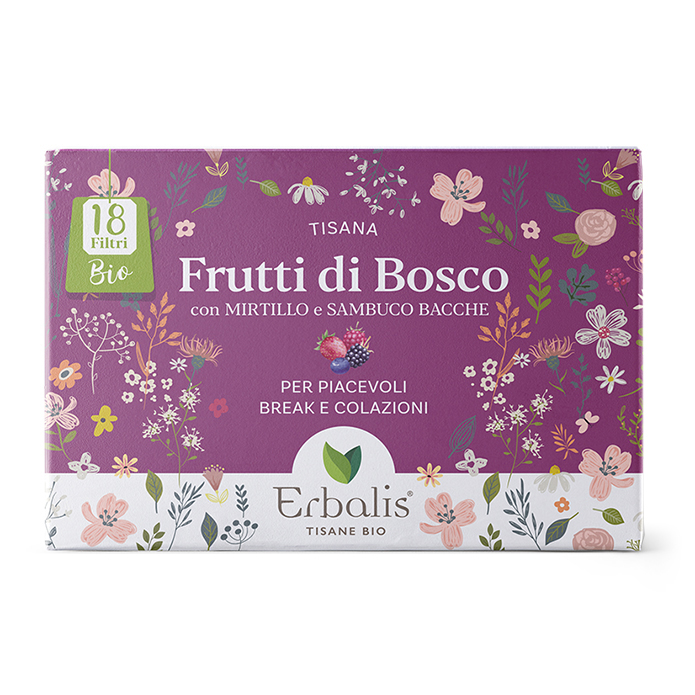 Tisana Frutti di Bosco BIO | Rinfrescante e Dissetante