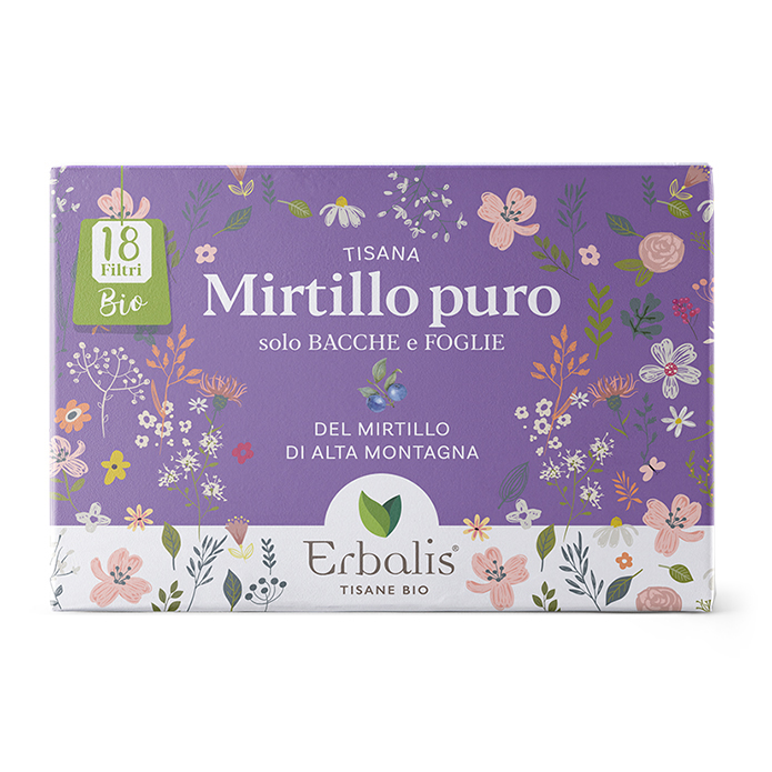 Tisane PURE BLEUET -Erbalis-27g-18Filtres