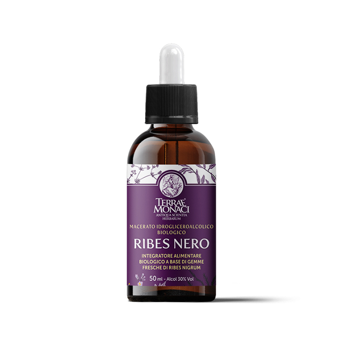 Macerato Idrogliceroalcolico Biologico Ribes Nero 50ml