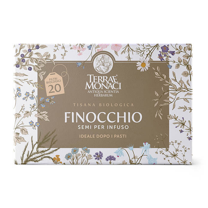 Tisana Finocchio BIO - 20 Filtri | TerraeMonaci