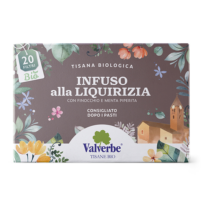 Infuso alla Liquirizia - Valverbe 30g 20 Filtri