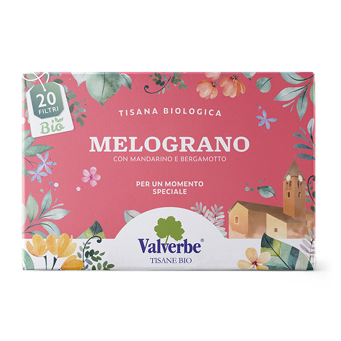 Tisana Melograno -Valverbe 30g 20 Filtri