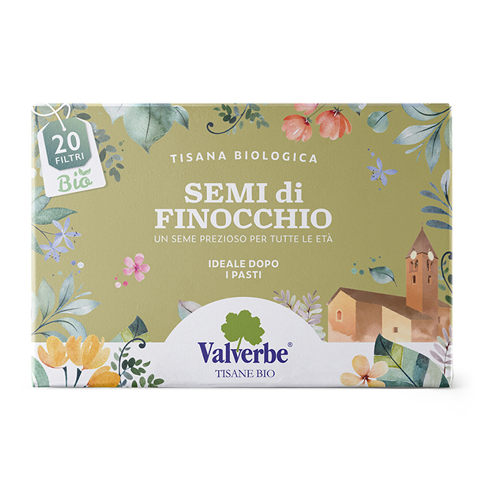 Tisana Semi di Finocchio - Valverbe 30g 20 Filtri