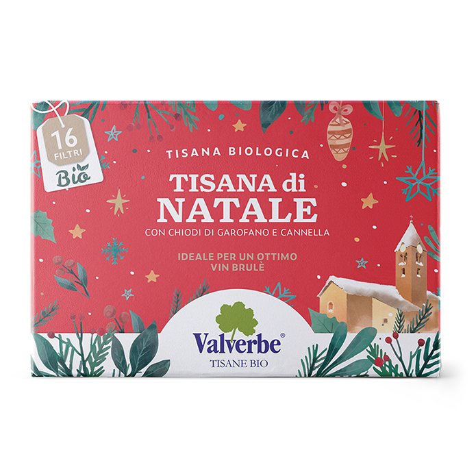 Tisana di Natale – Valverbe 24g 16 Filtri