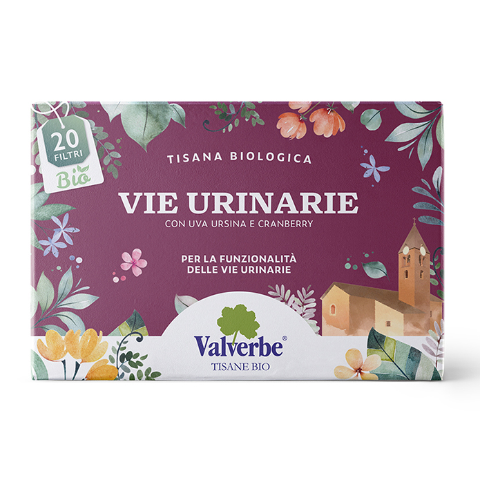 Tisana Vie urinarie - Valverbe-30g -20 Filtri