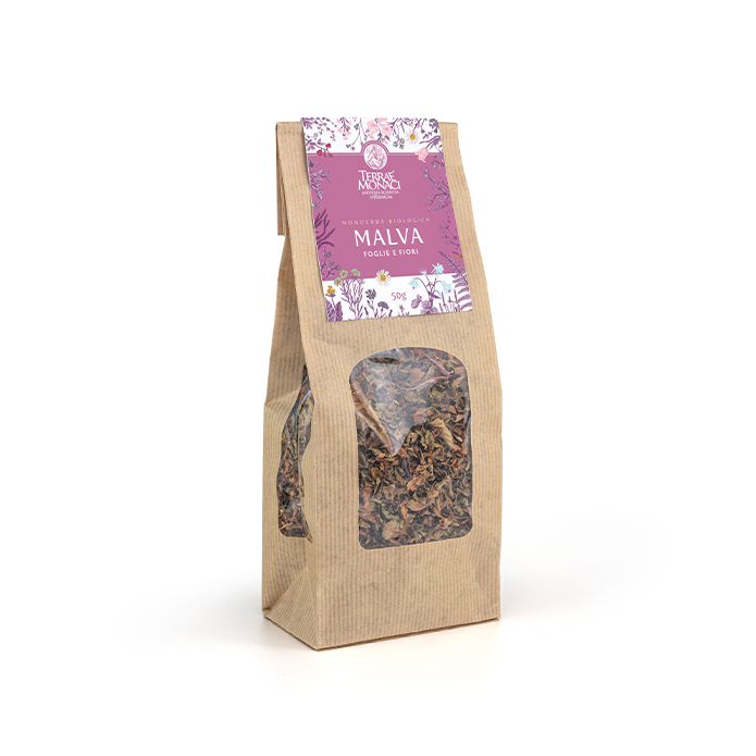 Tisana Malva in Sacchetto 40g Bio | Valverbe