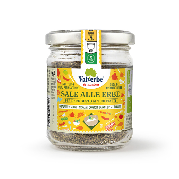 Aroma Sale alle Erbe | Sale Marino e Erbe Bio - Valverbe